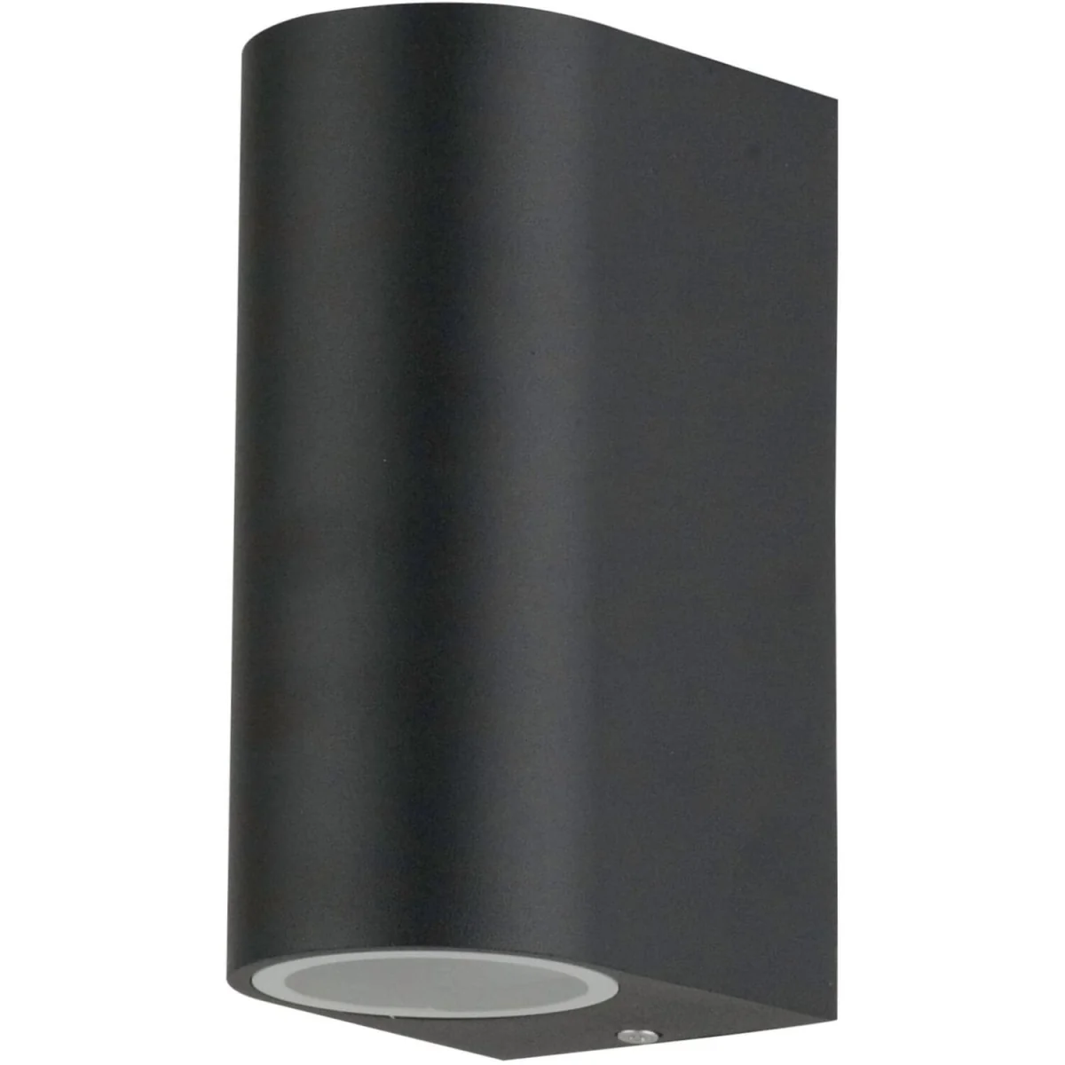 Drayton 2lt Outdoor Wall Washer Light - Black And Clear Glass – image 3