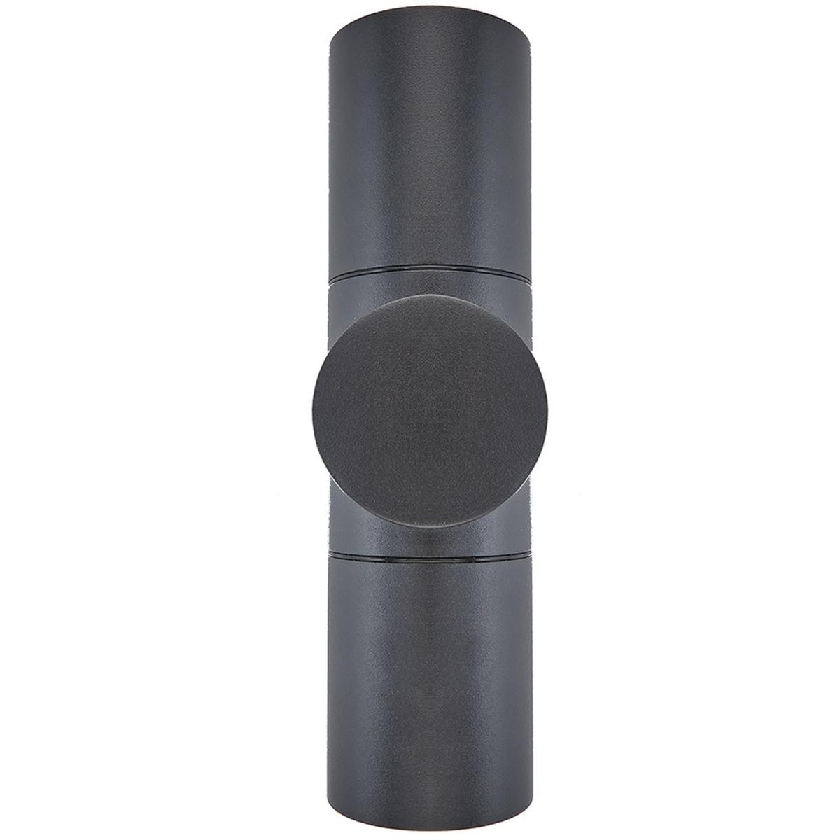 Cylindrical Up Down Wall Light - Black – image 4