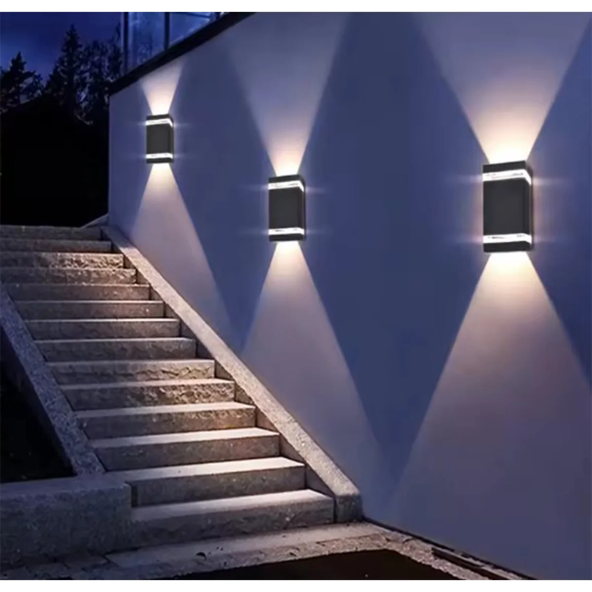 Wall Light Black Sconce Waterproof - Black – image 3