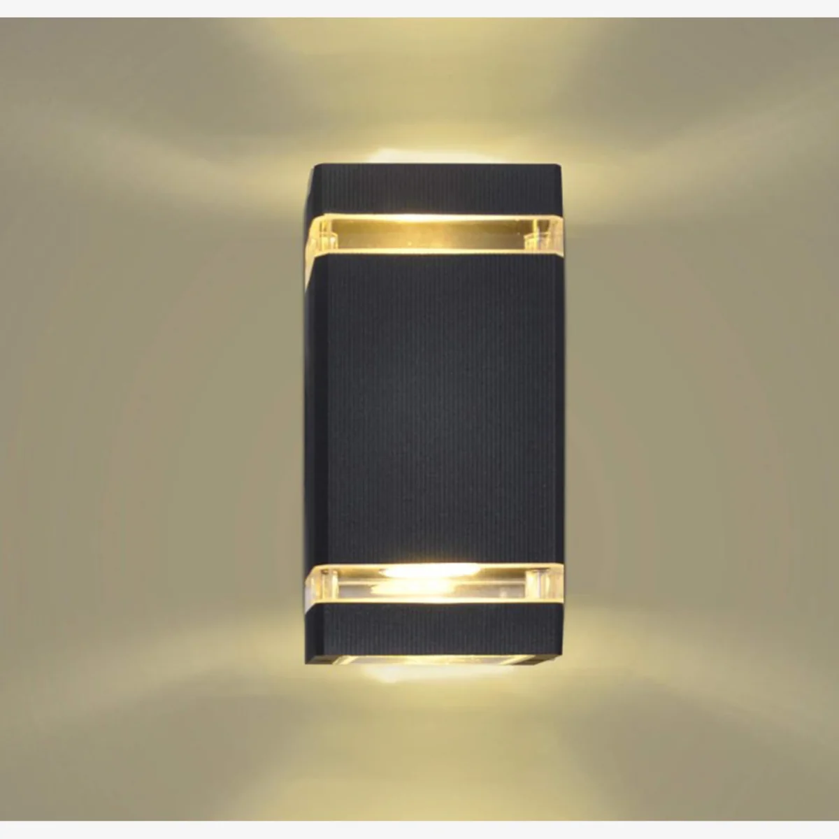 Wall Light Black Sconce Waterproof - Black – image 1