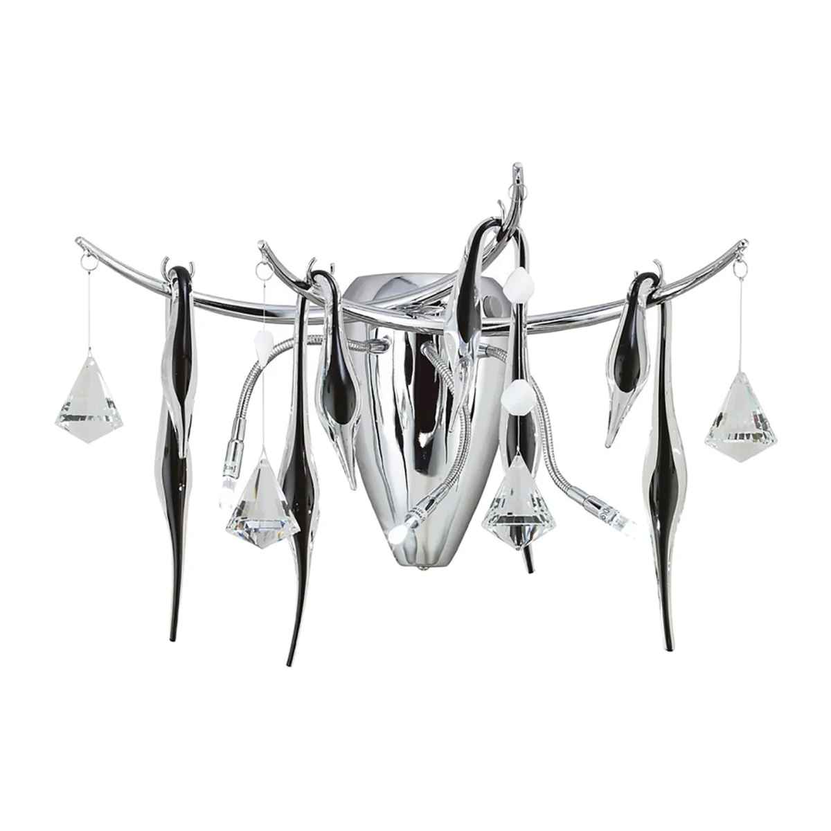 Cygnet Wall Light Chrome – image 1