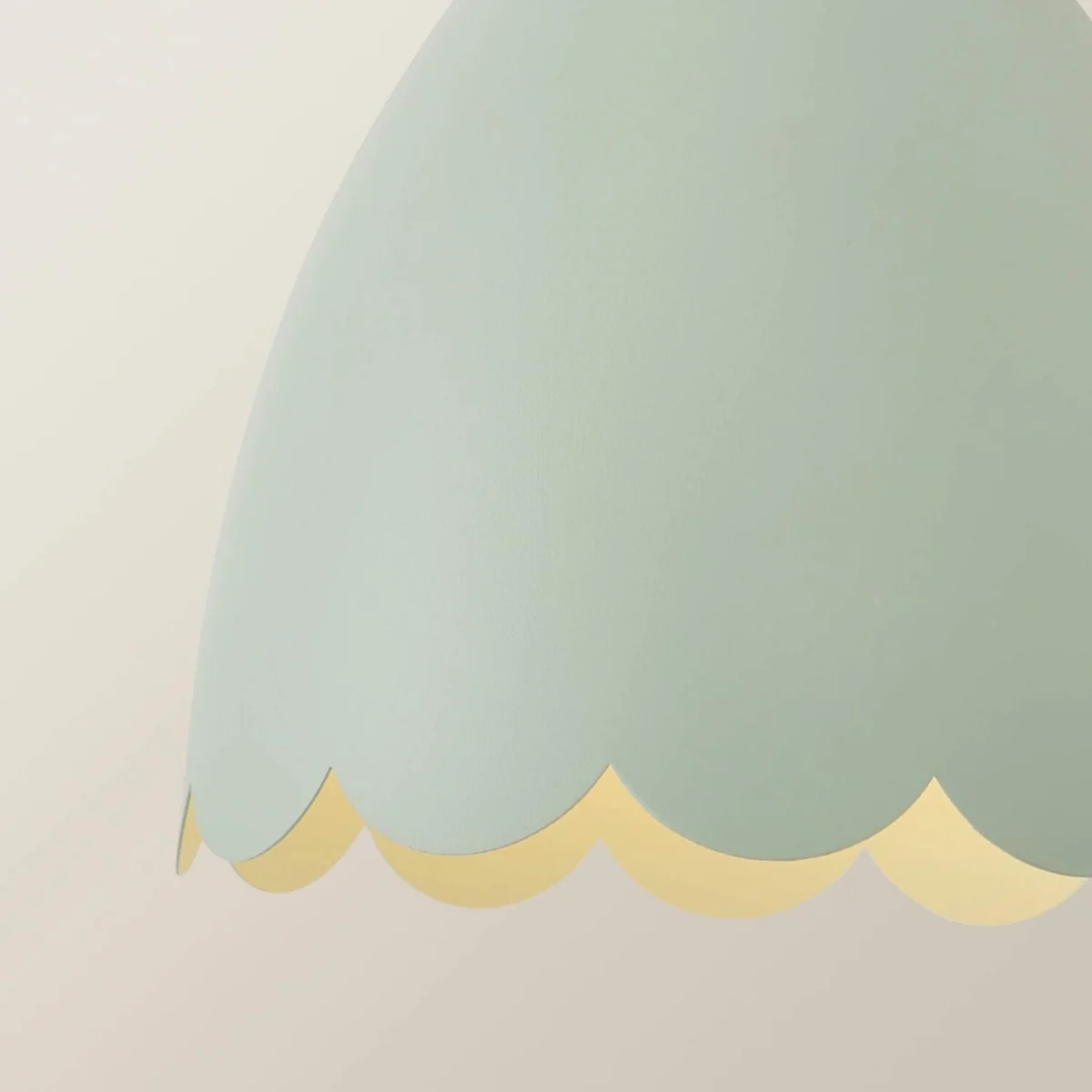 Millie Scallop Adjustable Wall Light - Sage Green / 0.35kg / Plastic – image 5