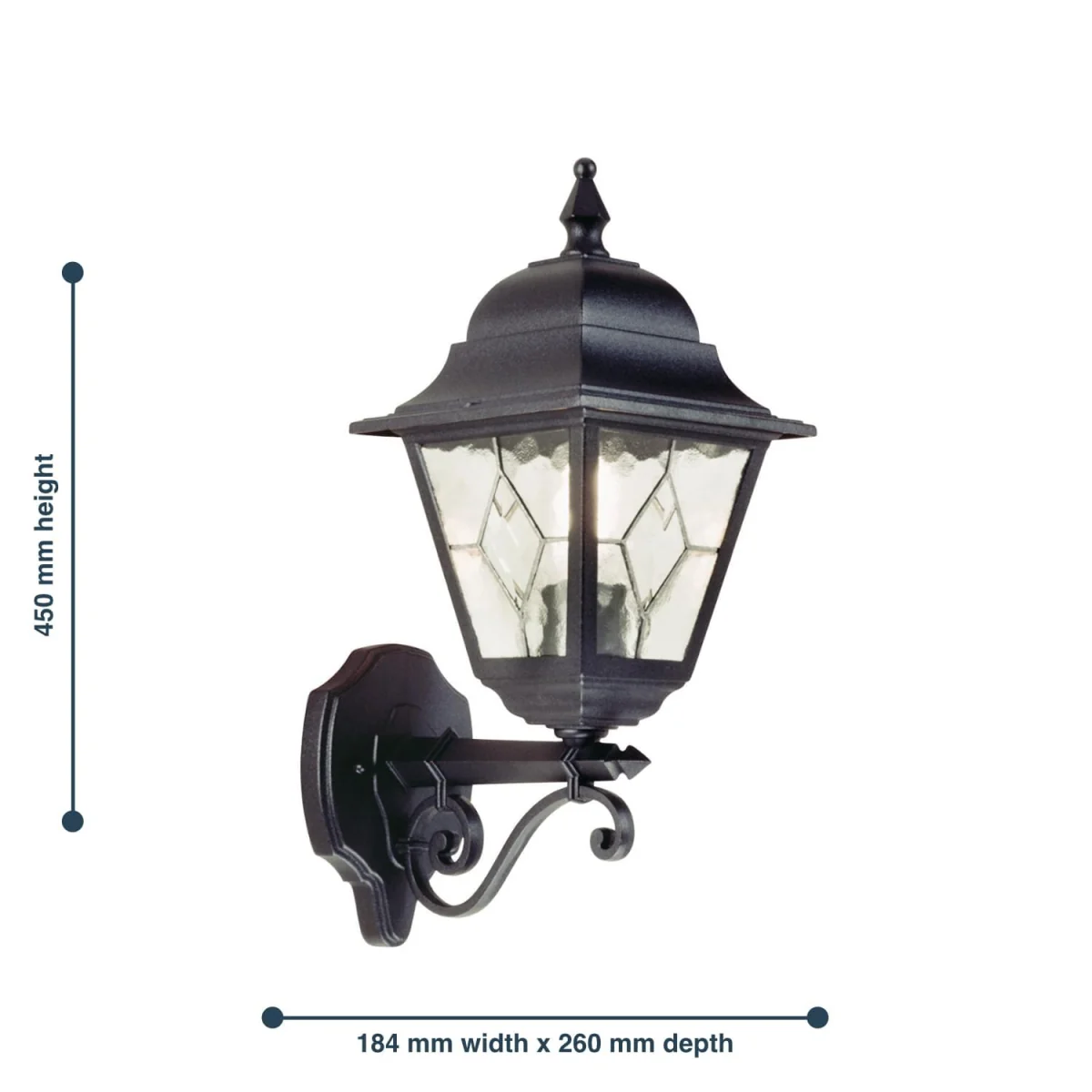 Elstead Lighting Norfolk Wall Light Black A - Black – image 2