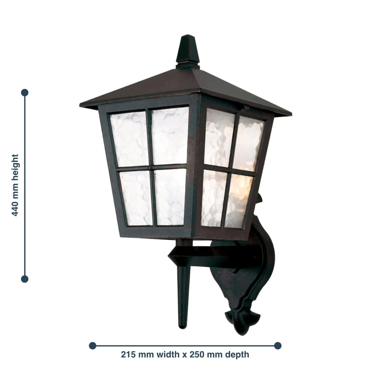 Elstead Lighting Canterbury Wall  Light Black - Black – image 2