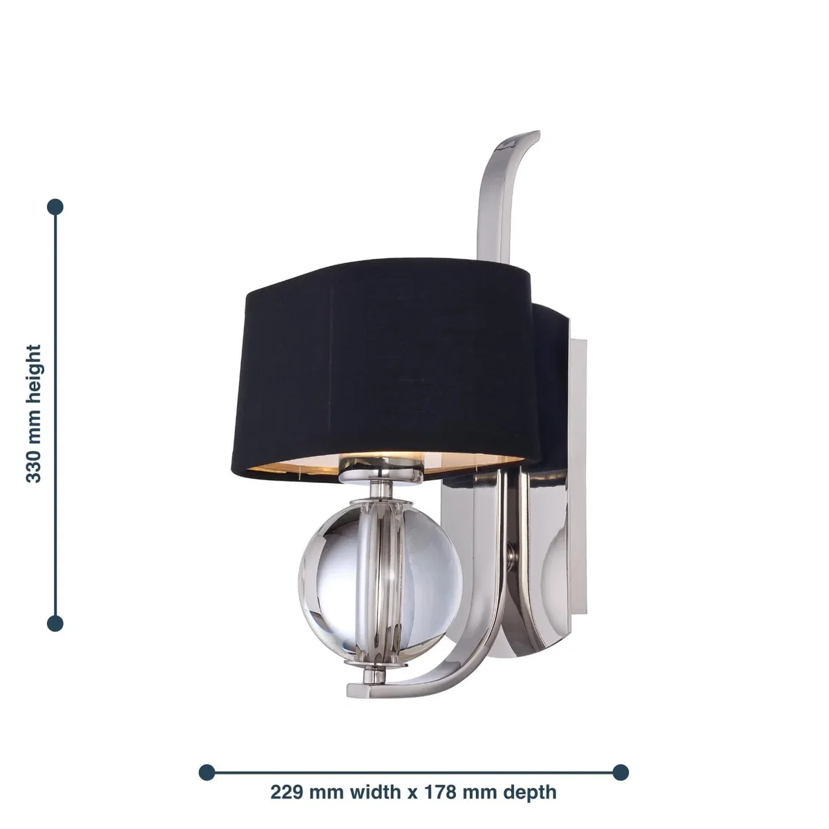 Gotham Wall Light Silver - Silver – image 4
