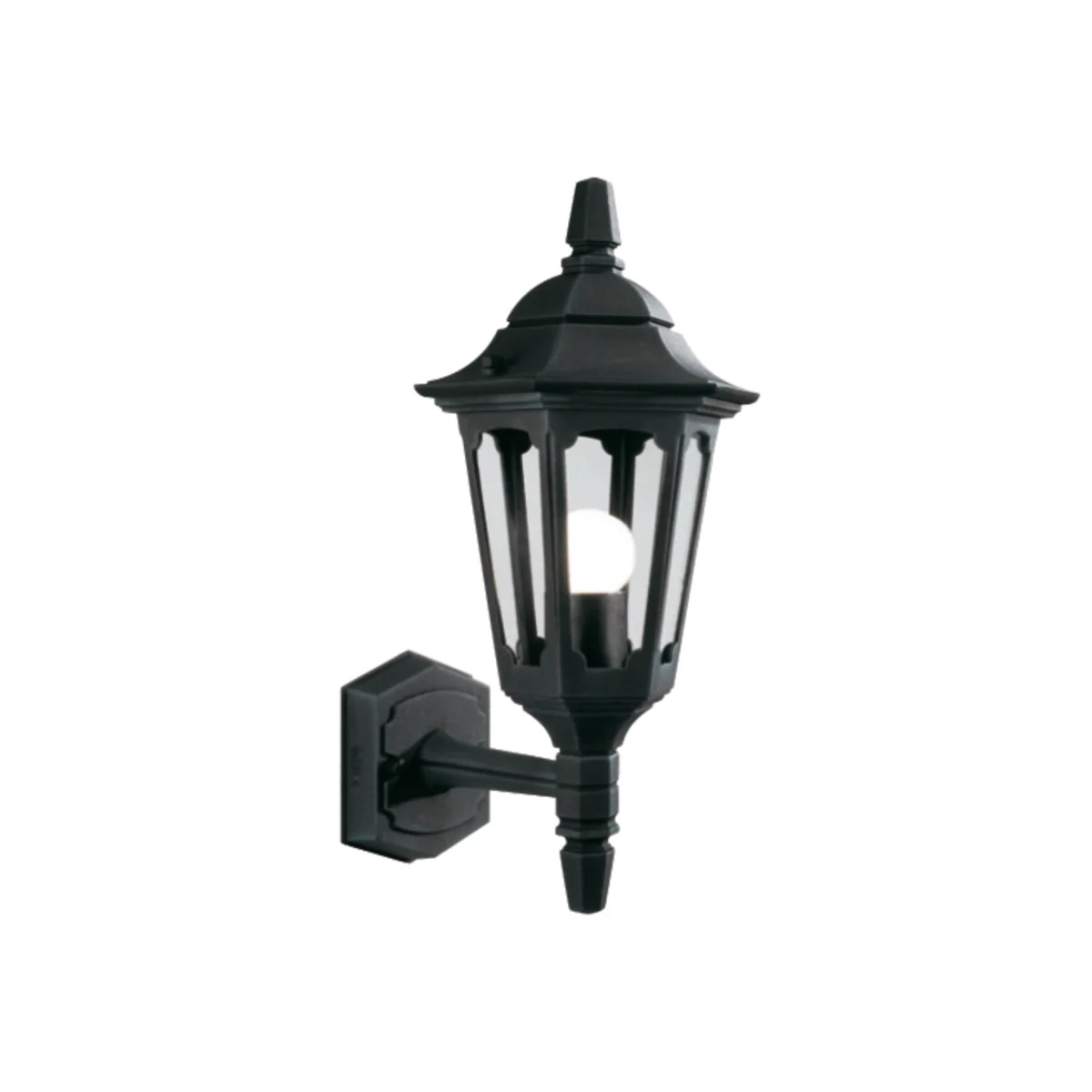 Elstead Lighting Parish Wall Light Black B - Black – image 1