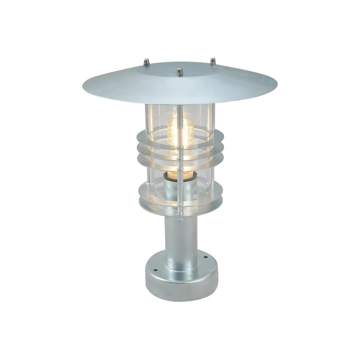 Elstead Lighting Stockholm Pedestal Light Grey - Grey – image 1