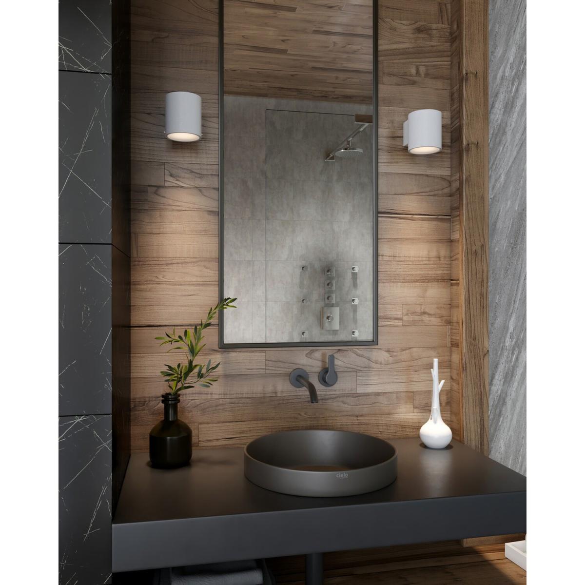 IP S5 Bathroom Wall Lamp White GU10 - White – image 2
