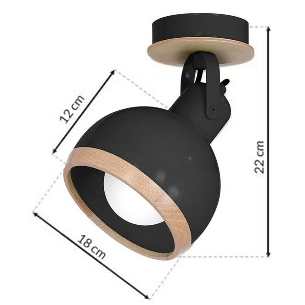 Milagro Wall Lamp Oval - Black – image 6
