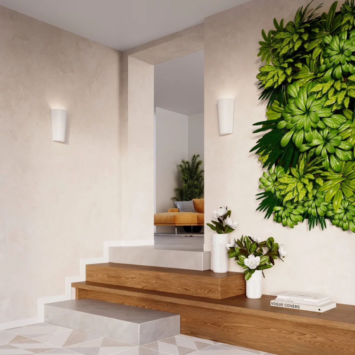 Wall lamp ceramic LANA - white – image 4