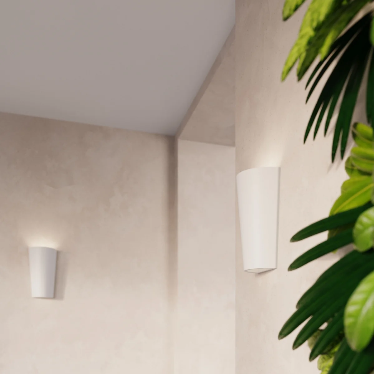 Wall lamp ceramic LANA - white – image 6