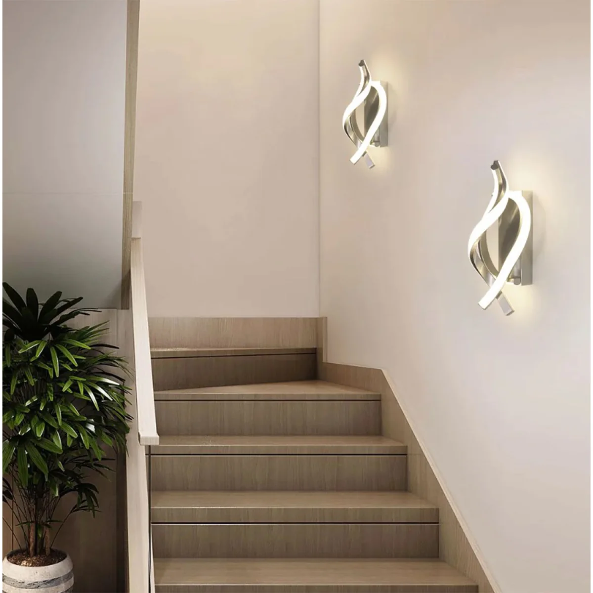 Spiral Wall Light Silver - Silver – image 2
