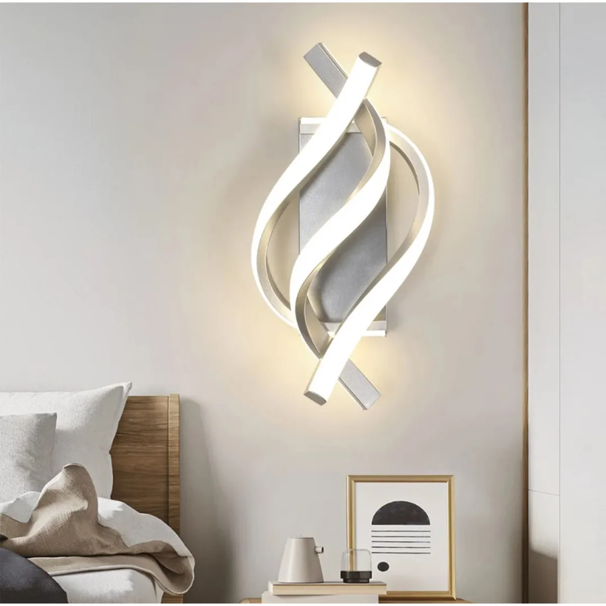 Spiral Wall Light Silver - Silver – image 3