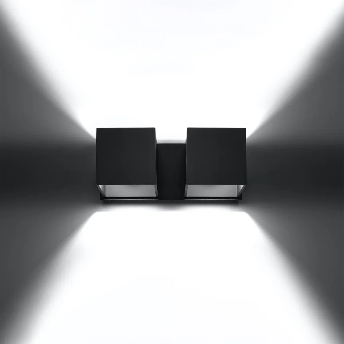 Wall lamp QUAD 2 black - gray – image 4