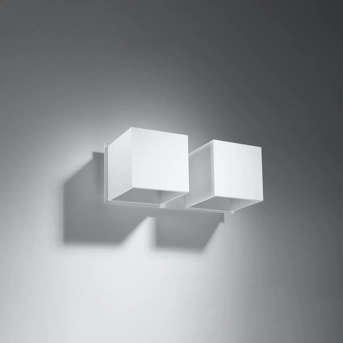 Wall lamp QUAD 2 black - gray – image 9
