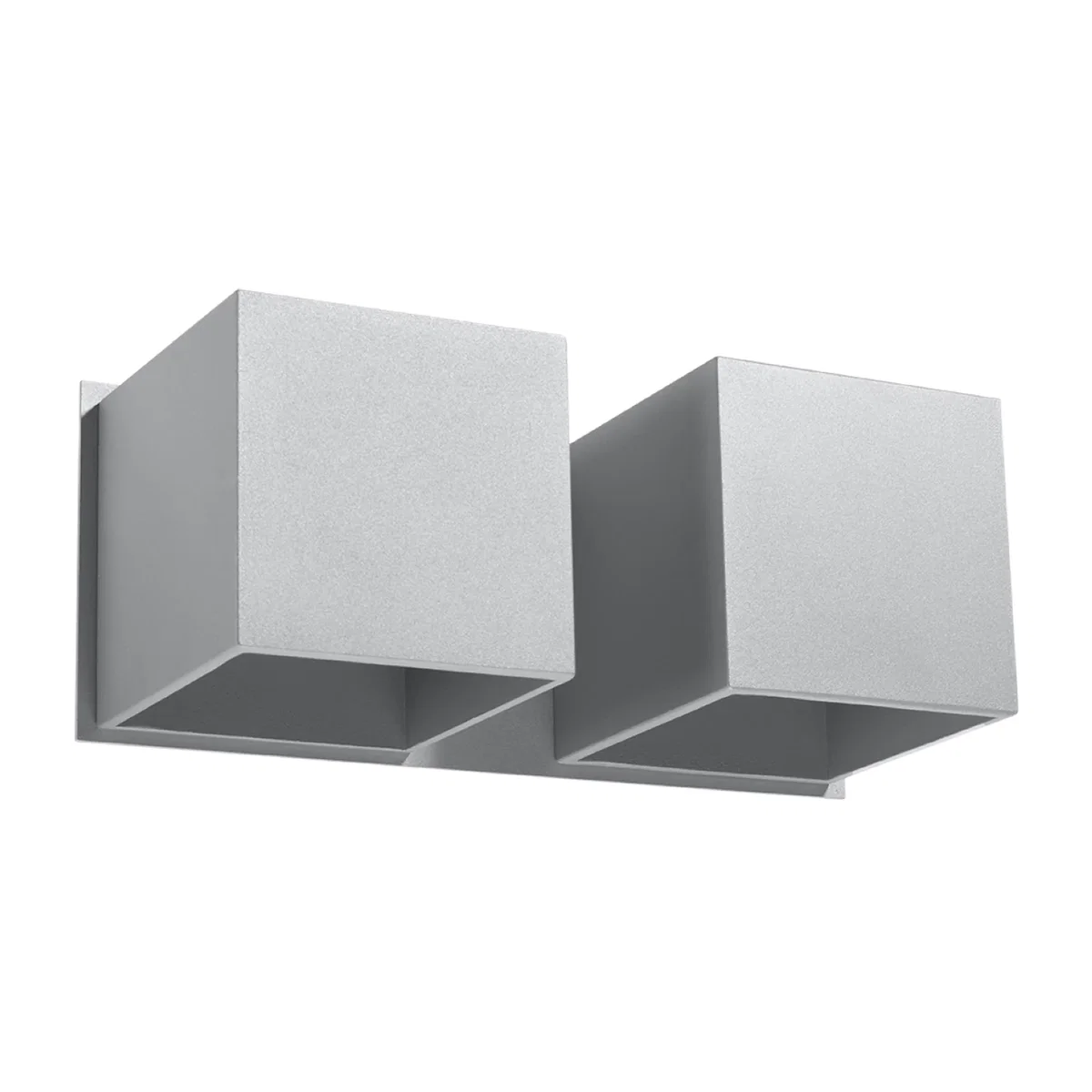 Wall lamp QUAD 2 black - gray – image 1