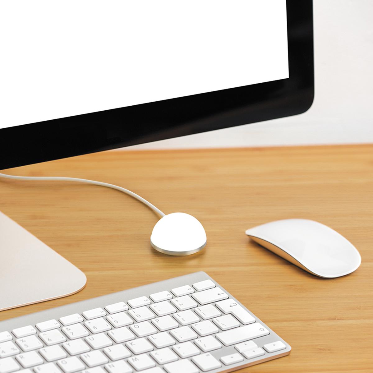Cool White Rechargable USB LED Light - White – image 7