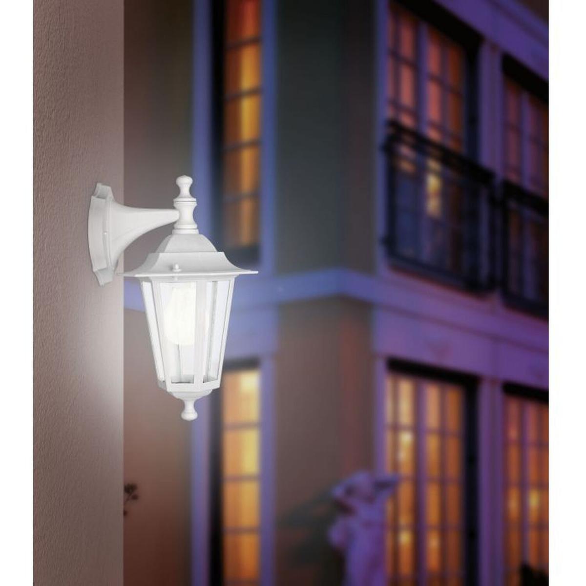 Laterna 5 White lantern-style exterior wall light - White – image 2
