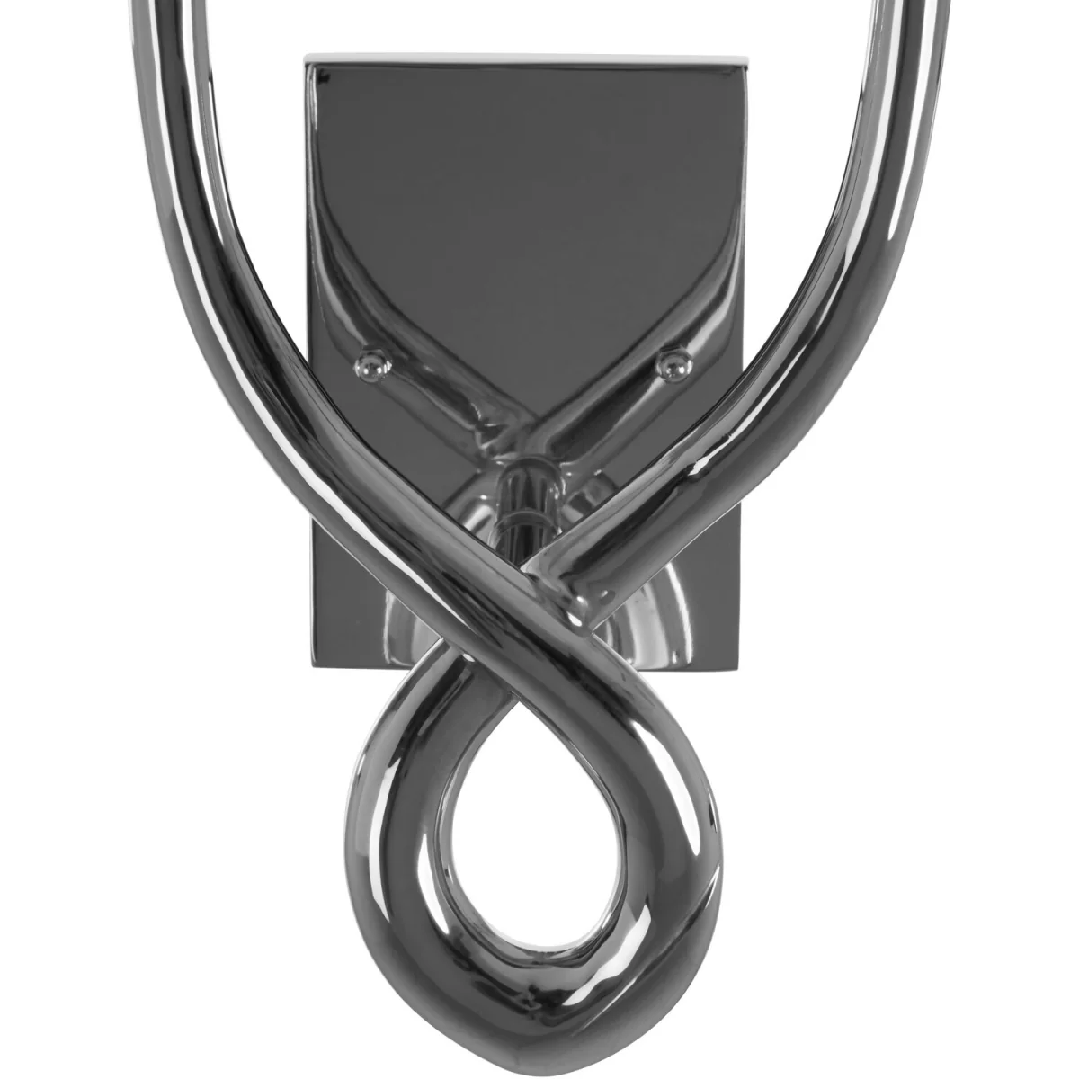 Skye Wall Light with Cross Base - White, Silver – image 3