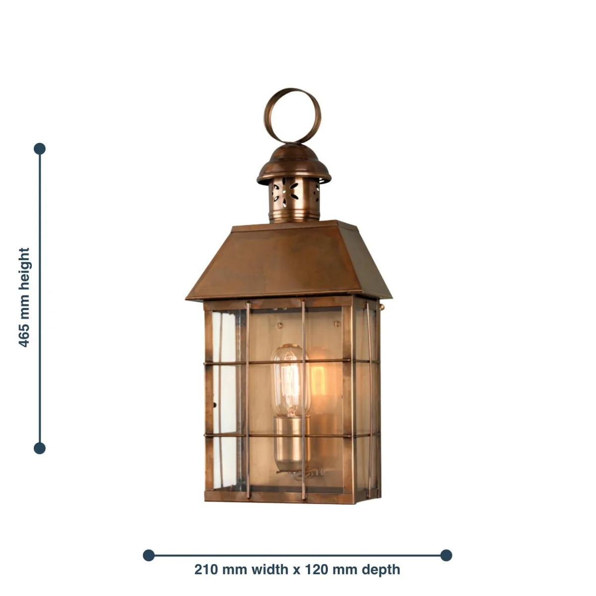 Hyde Wall Light Brass - Brass – image 2