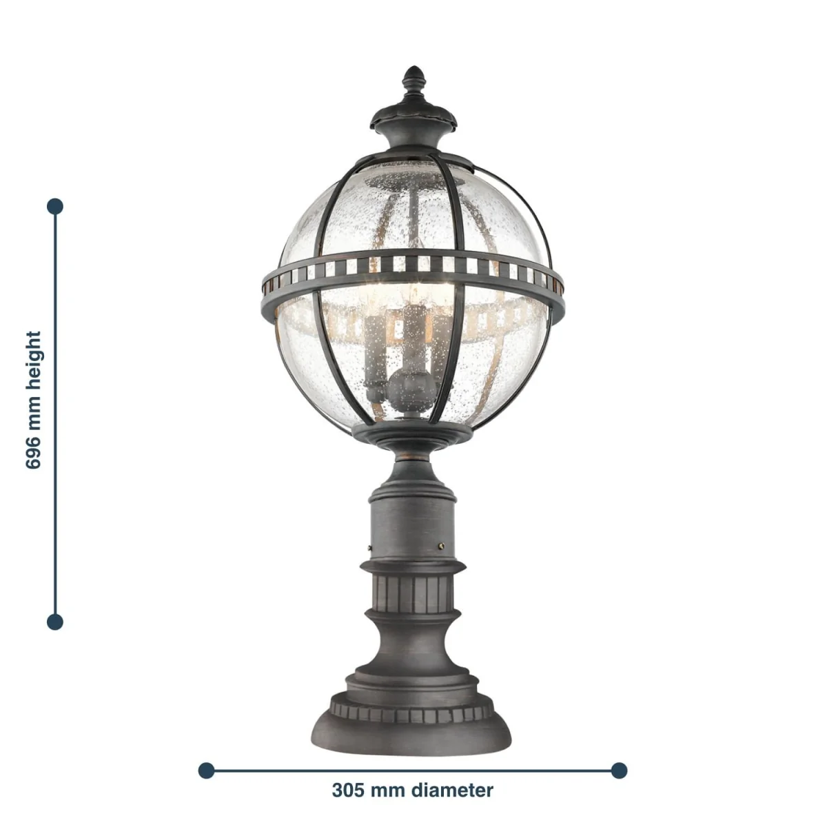 Halleron Pedestal Light Grey - Grey – image 4