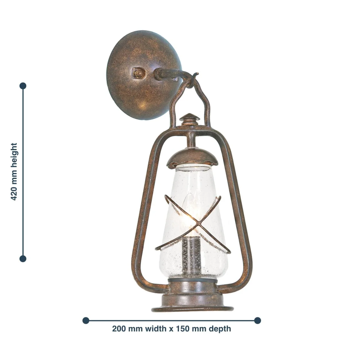 Miners Wall Light Bronze - Bronze – image 2
