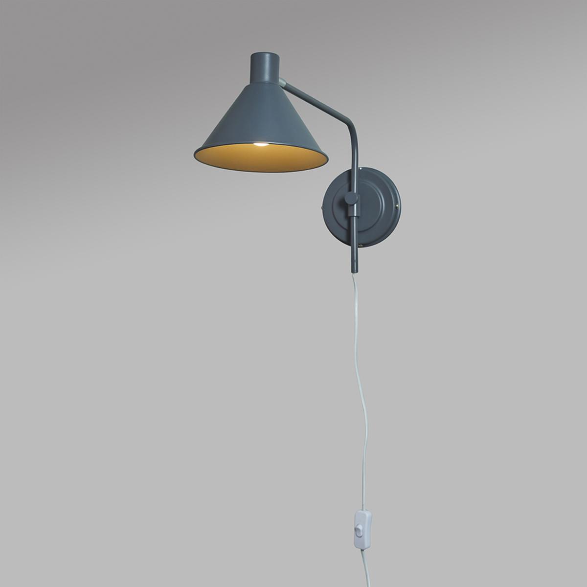 Beckett Grey Indoor Wall Spotlight - Grey – image 2