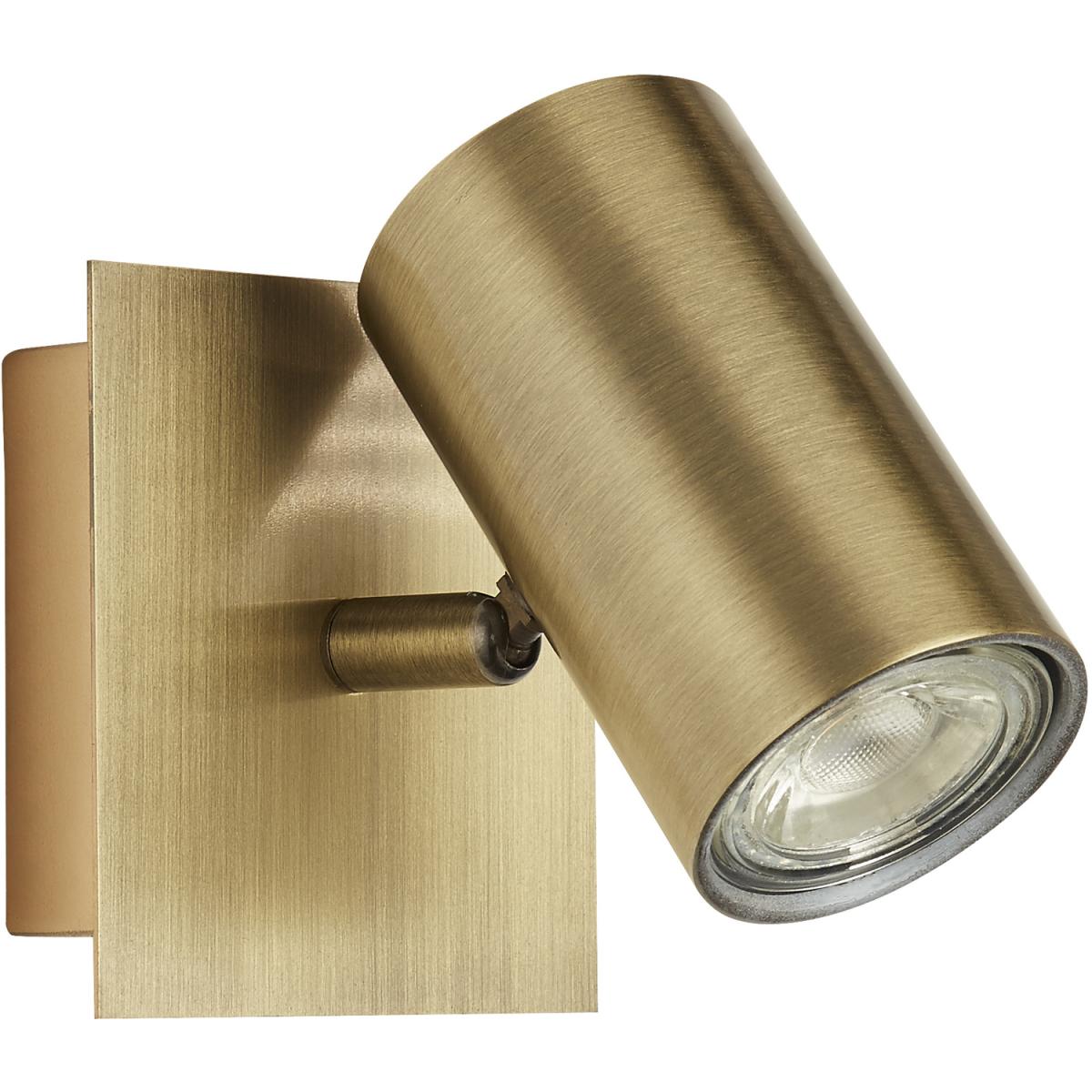 Antique Brass cylinder spotlight - Antique – image 2