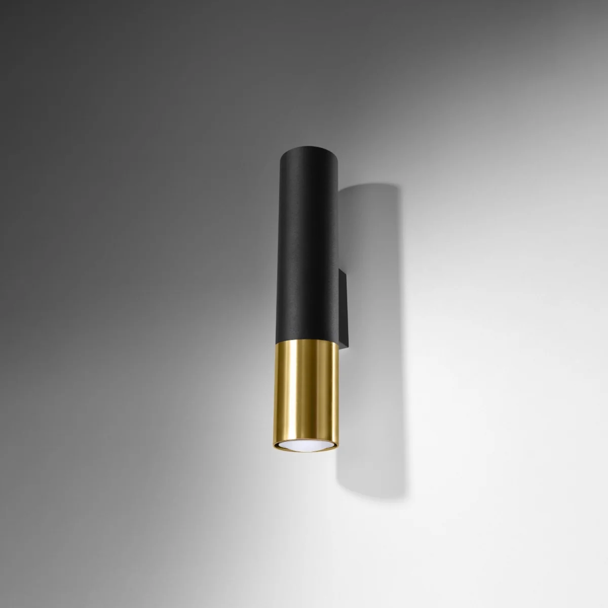 Wall lamp LOOPEZ black/golden - black/copper – image 4