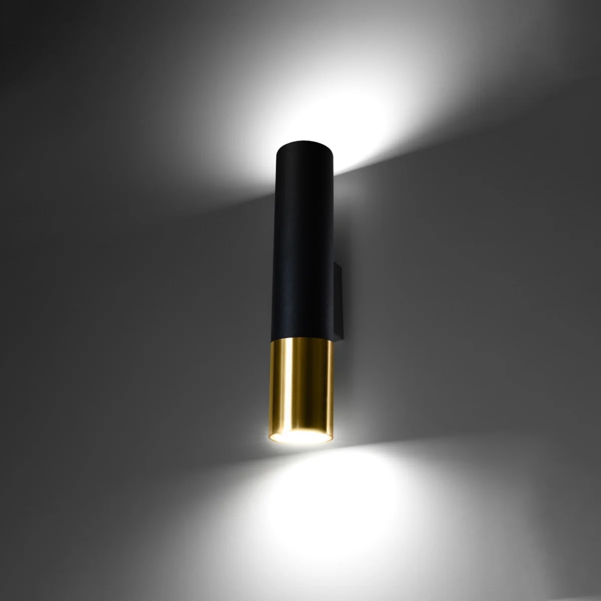 Wall lamp LOOPEZ black/golden - black/copper – image 5
