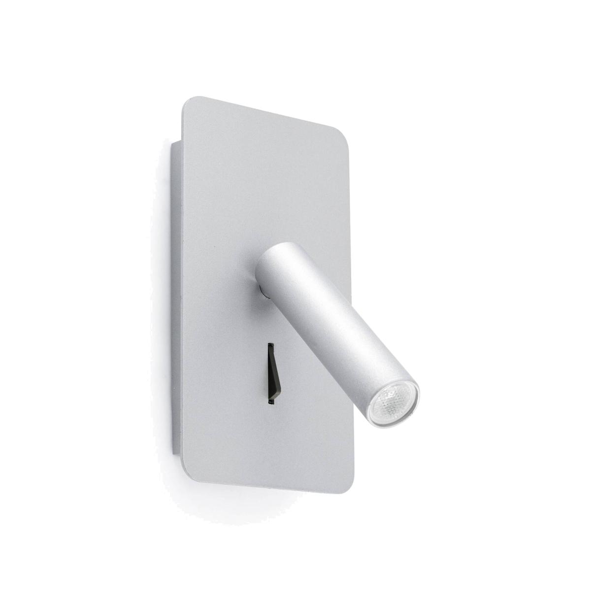 Suau LED Indoor Wall Lamp - Silver / 14cm