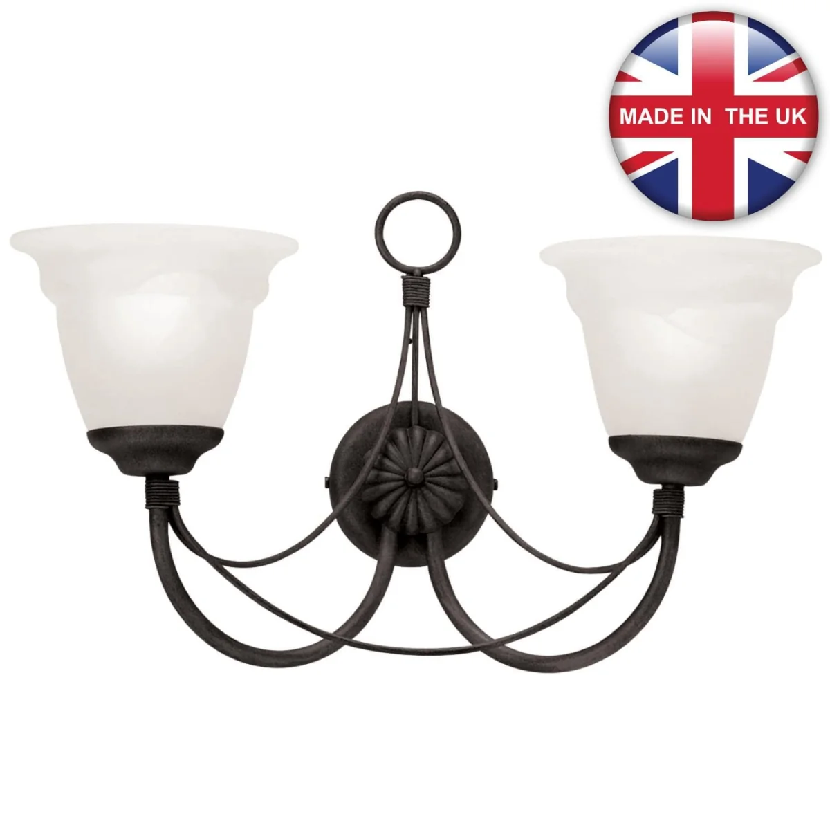 Elstead Lighting Carisbrooke Wall Light Black A - Black – image 4