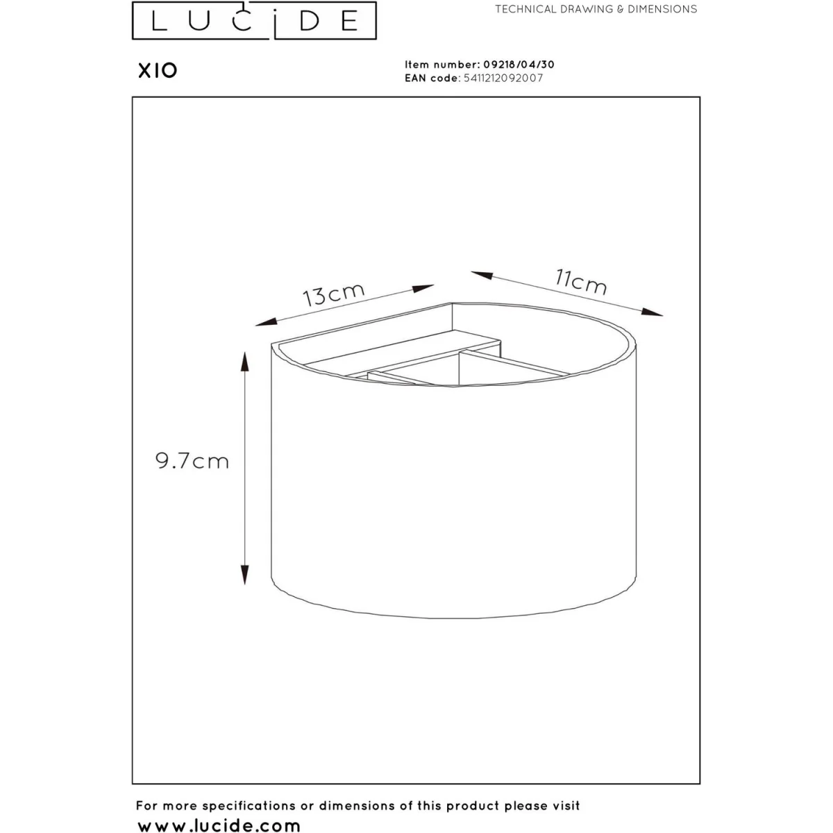 Lucide Lighting Wall Light Black A - Black – image 6