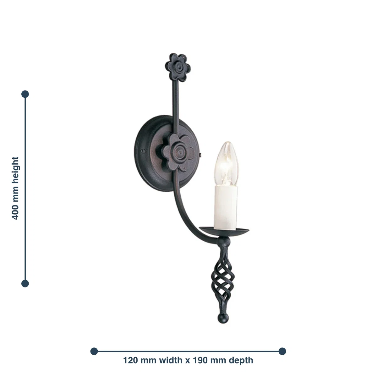 Belfry Wall Light Black - Black – image 3
