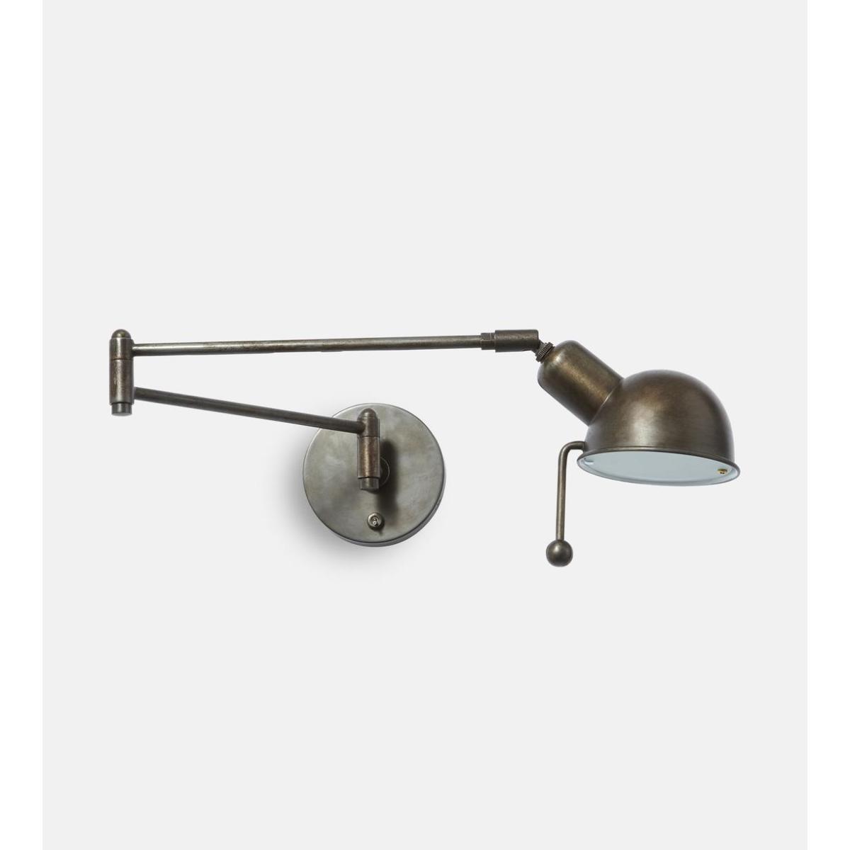 Reade Bedside, Blackened Brass – image 2