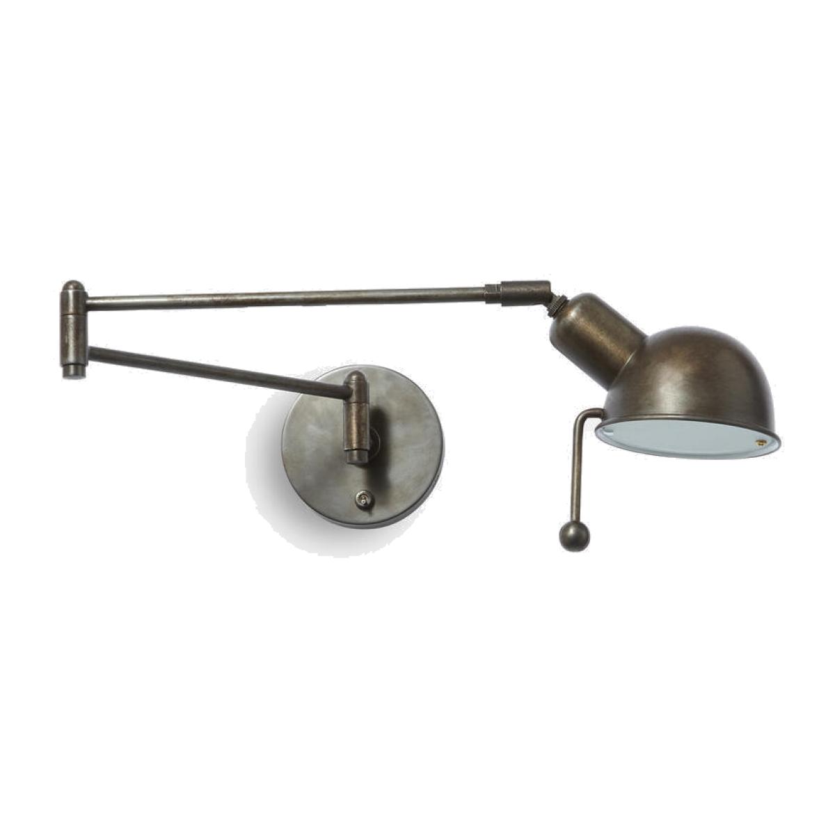 Reade Bedside, Blackened Brass – image 1