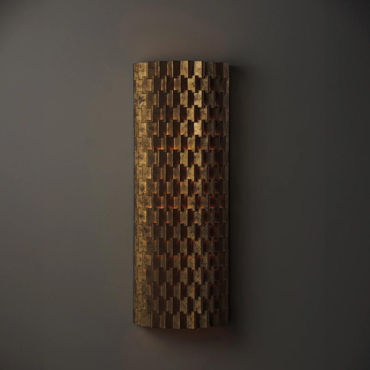 Porta Romana | Escher Wall Light Large | Decayed Gold – image 2