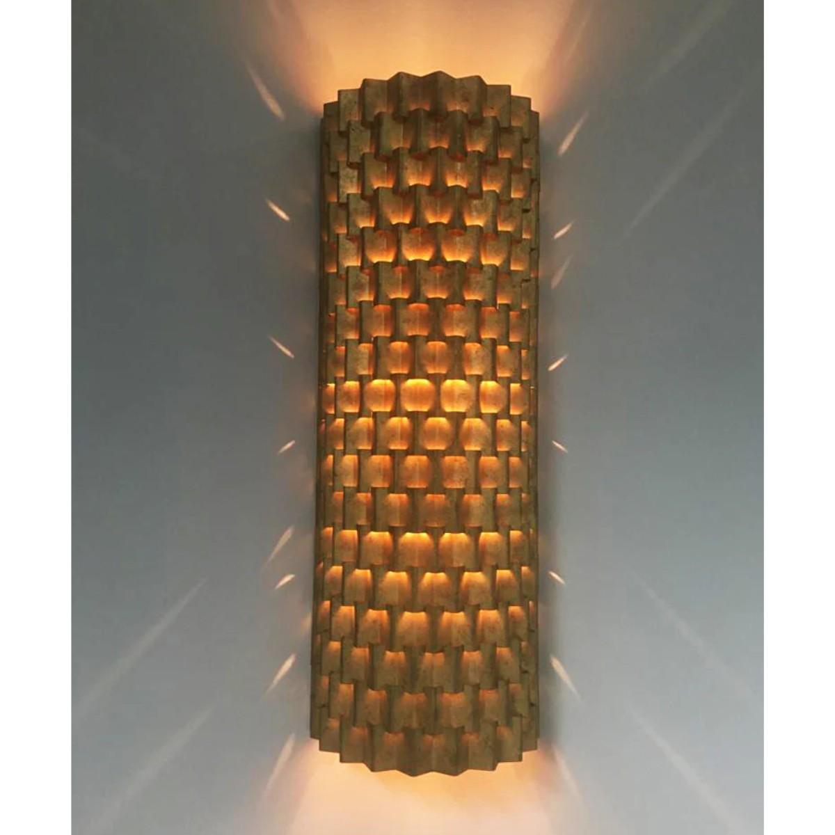 Porta Romana | Escher Wall Light Large | Decayed Gold – image 5