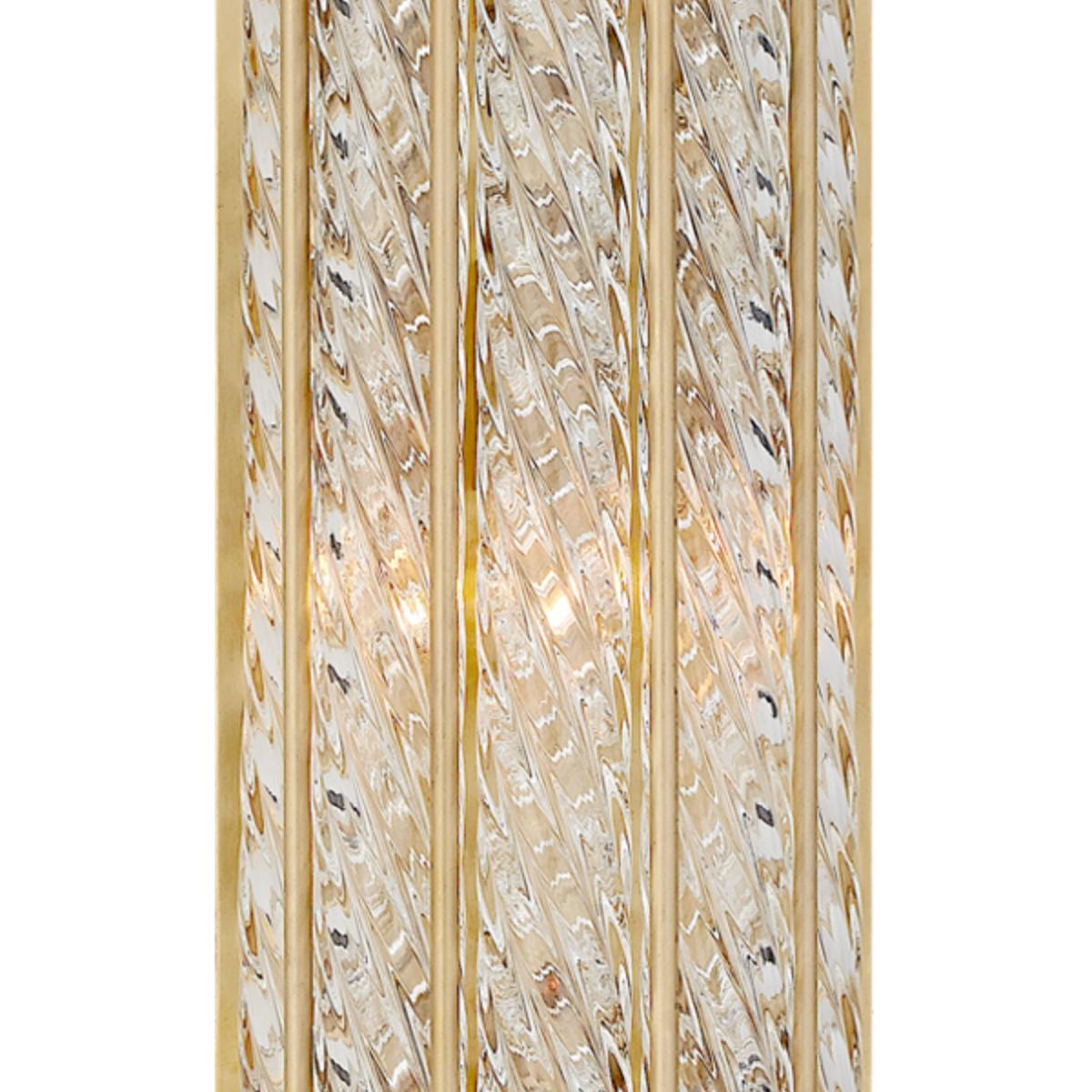 AERIN | Eaton Linear Wall Light | Antique Brass – image 2