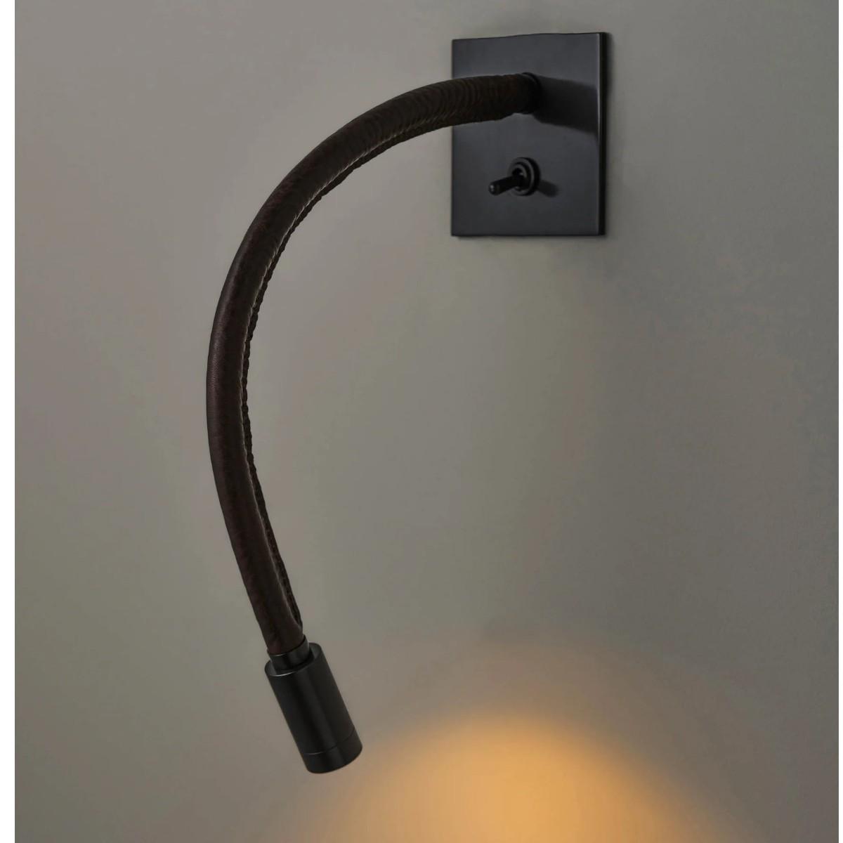 Porta Romana | Huxley Jordan Wall Light Large | Bronze with Chocolate – image 2