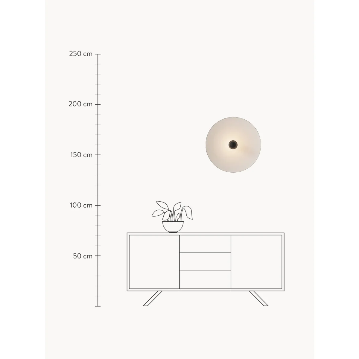 Handmade LED Wall and Ceiling Lamp Kantarell, Dimmable – image 6