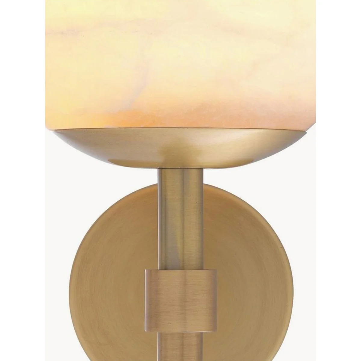 Handmade Alabaster Wall Lamp Jade – image 4