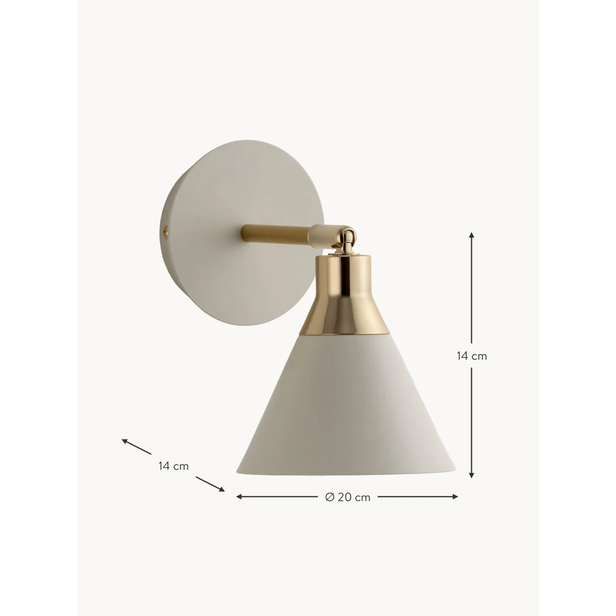 Wall Lamp Cone – image 7