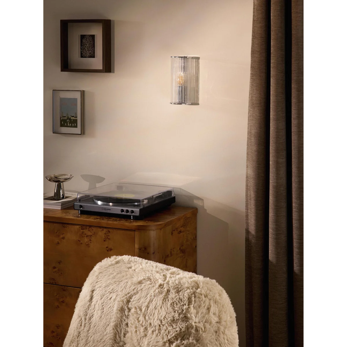 Wall Lamp with Ribbed Glass Emmi – image 6