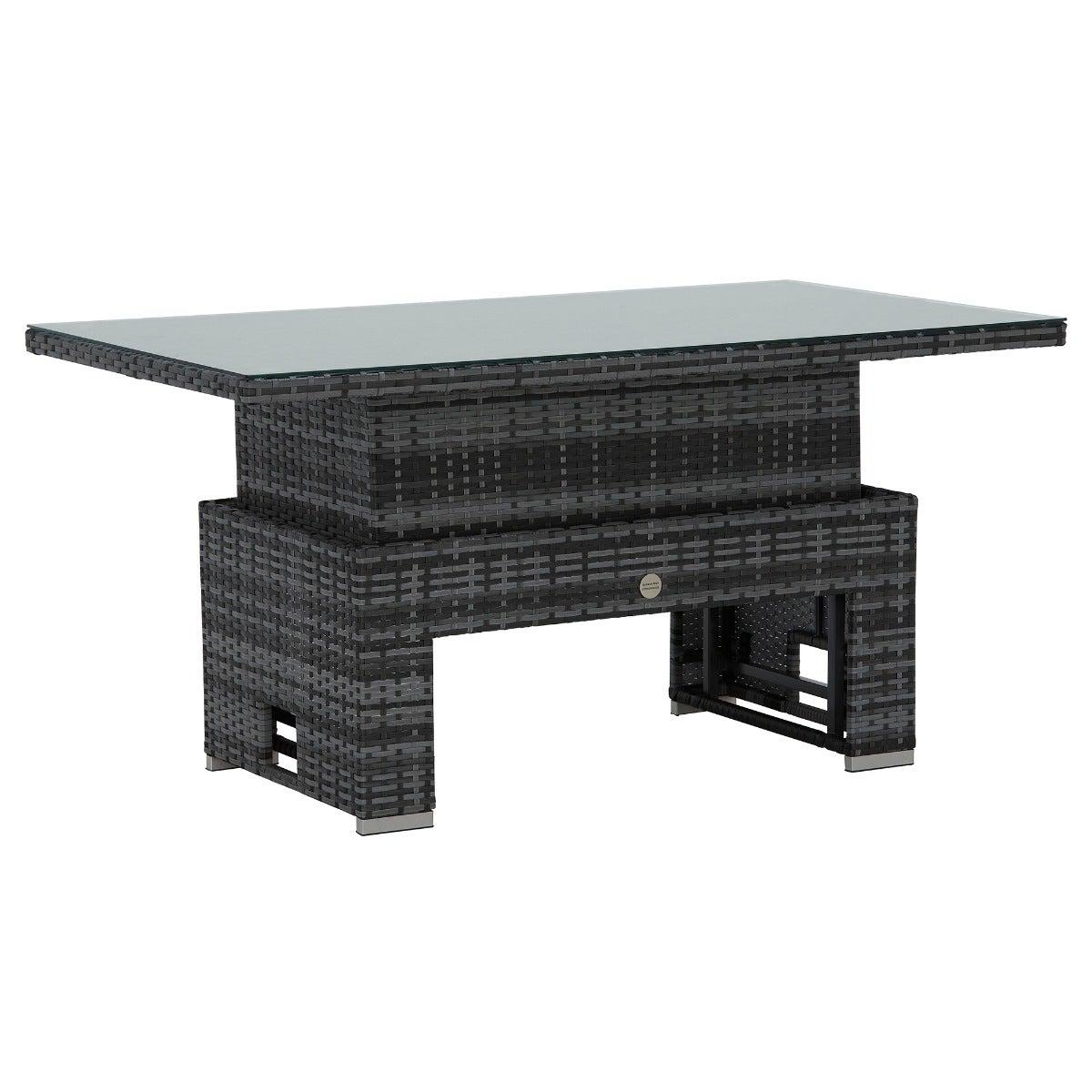 Dorset Garden Corner Dining Set with Rising Table, Grey | Barker & Stonehouse – image 17