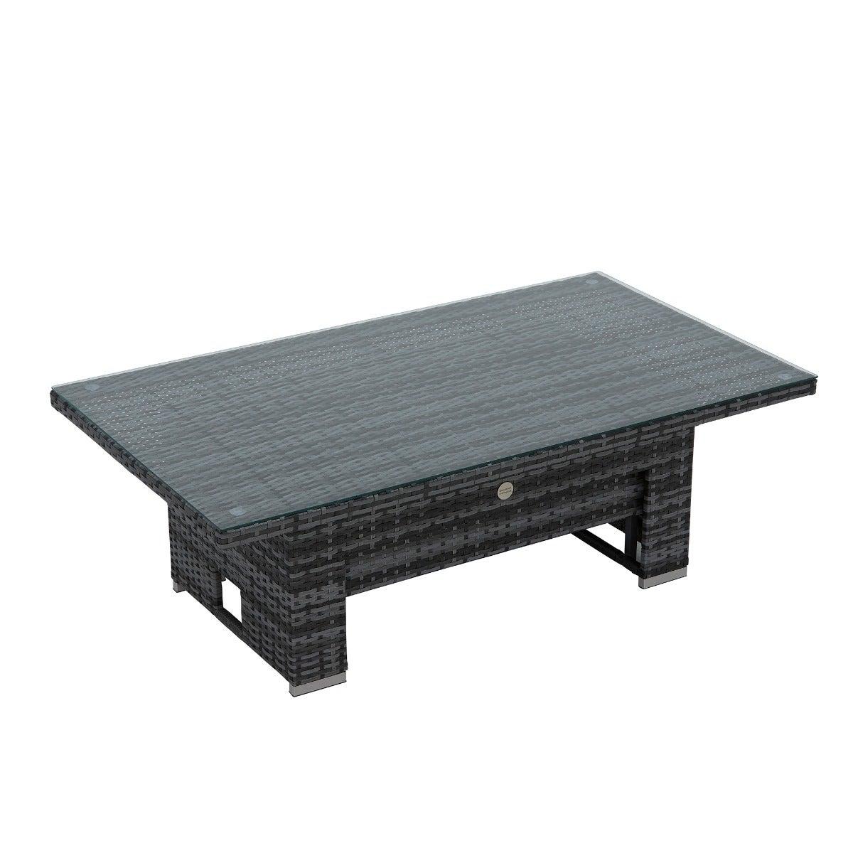 Dorset Garden Corner Dining Set with Rising Table, Grey | Barker & Stonehouse – image 20