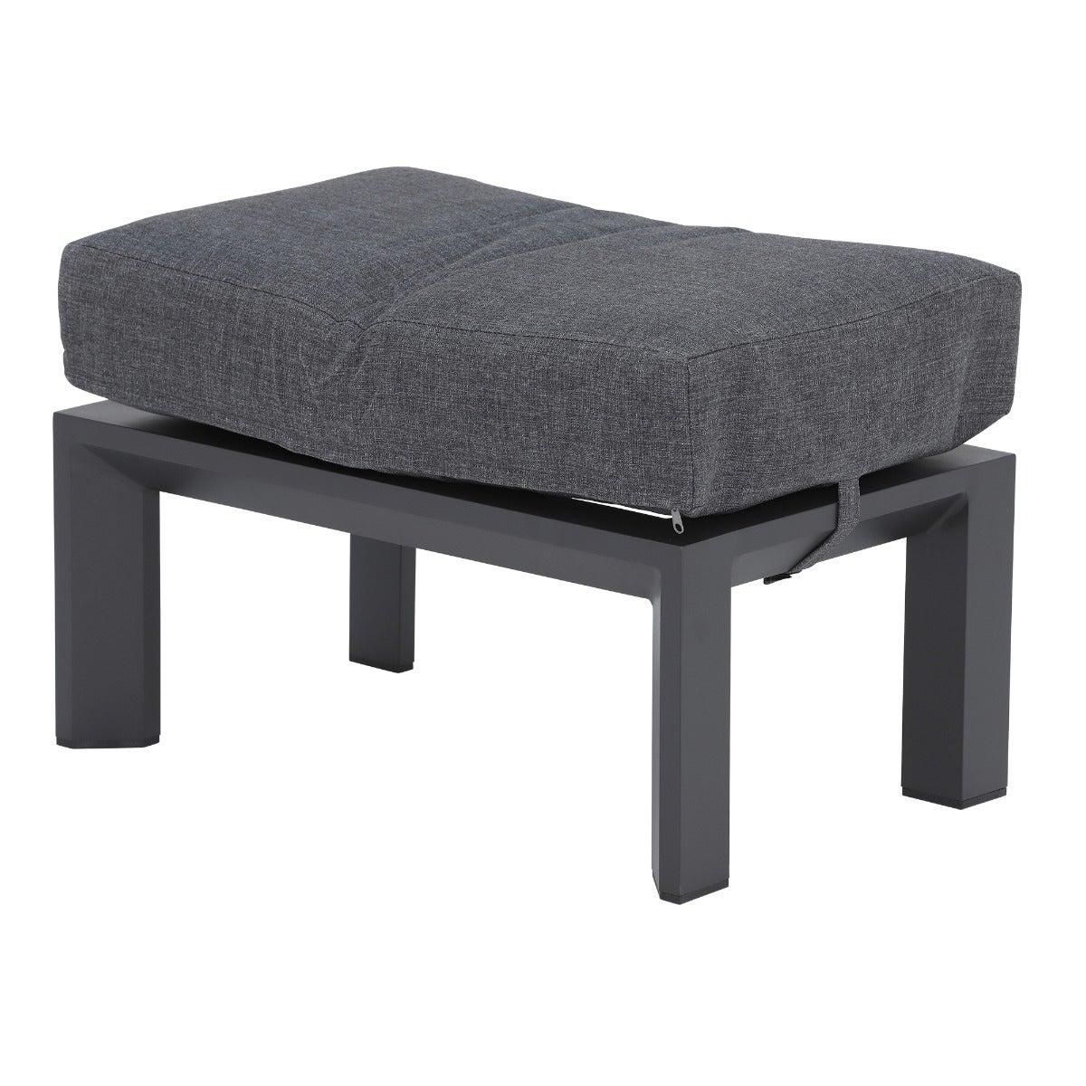 Maine Reclining Corner Garden Dining Set with Fire Pit, Grey | Barker & Stonehouse – image 20