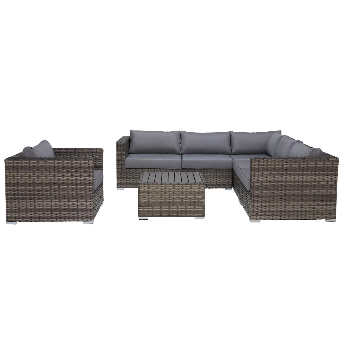 Syros Corner Sofa Set, Grey | Barker & Stonehouse – image 2