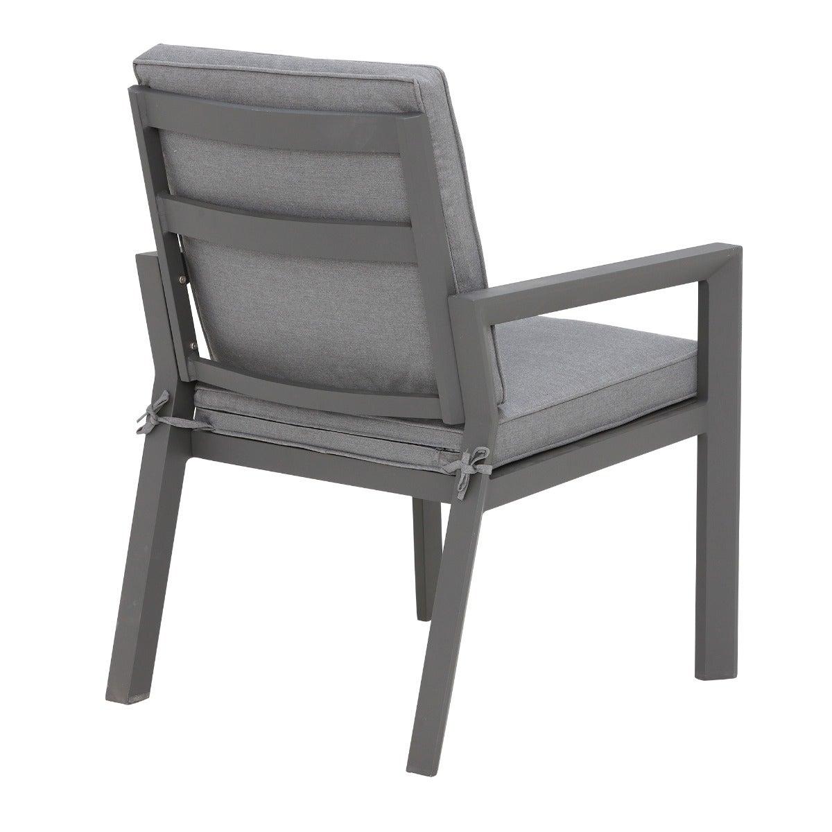 Soho 8 Seat Oval Garden Dining Set, Grey | Barker & Stonehouse – image 13