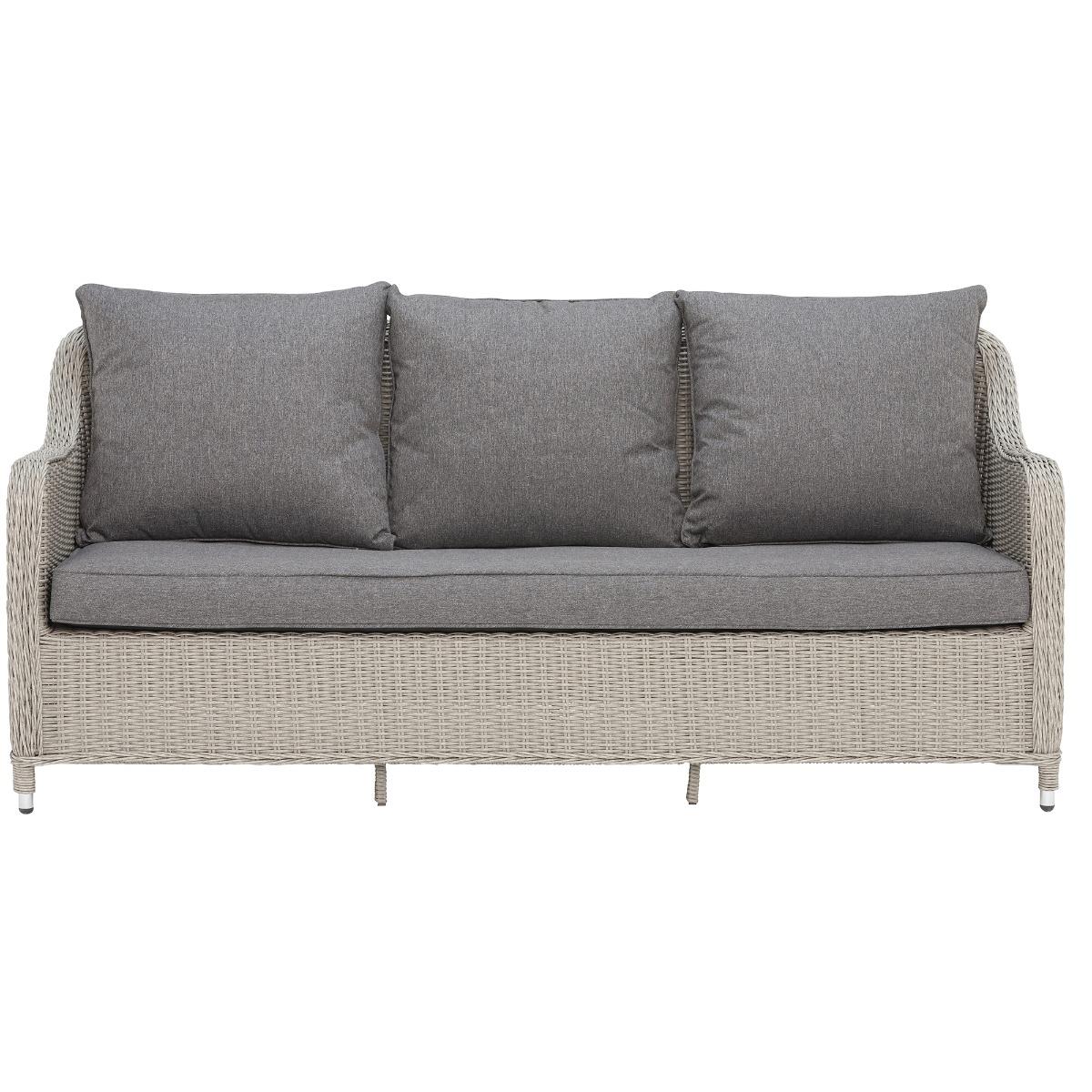 Corsica Garden 7 Seater Sofa Set With Rising Table, Grey | Barker & Stonehouse – image 6